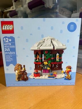 New LEGO 40778 Winter Gazebo GWP Limited Edition Sealed Set NIB Christmas Promo